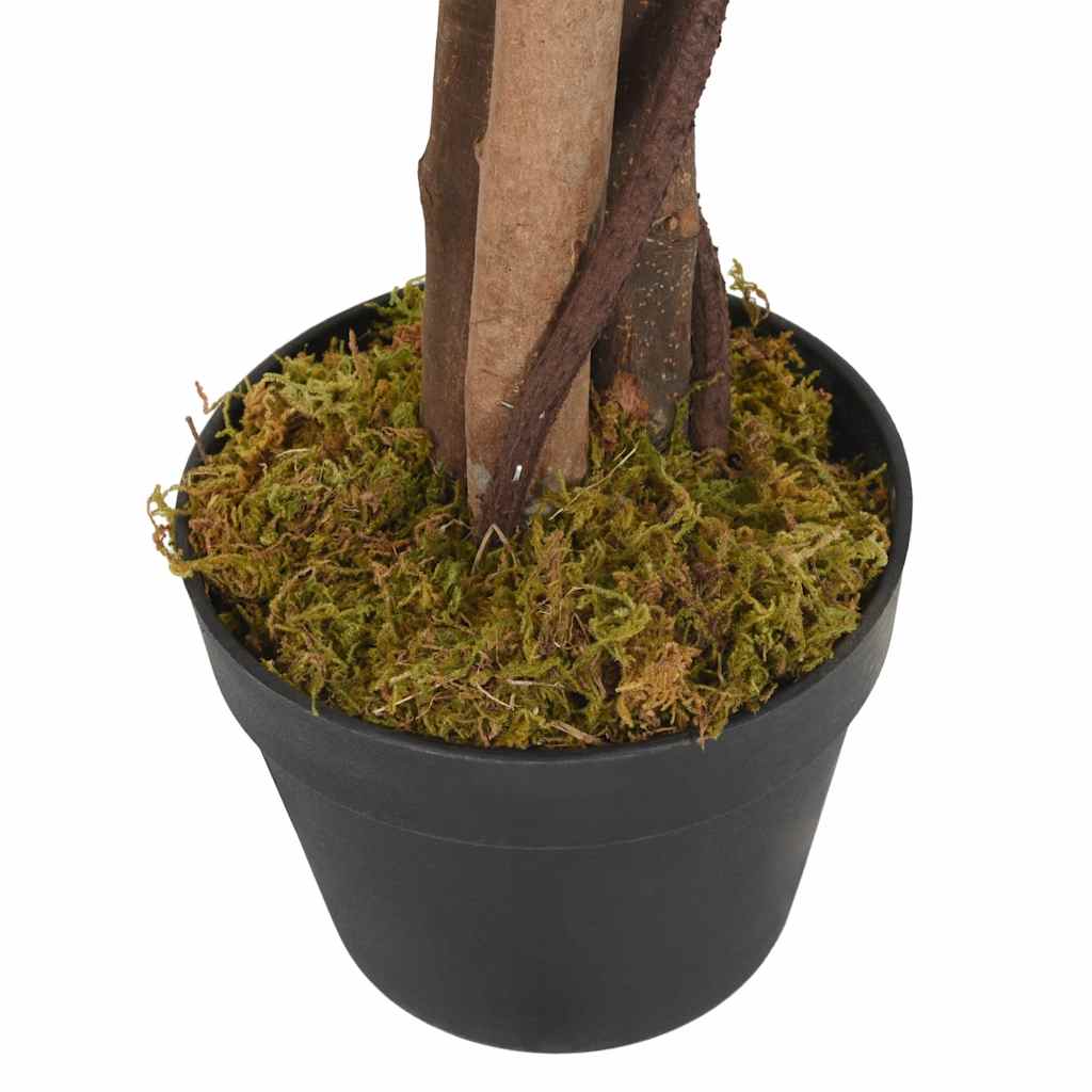 Árbol de wisteria artificial 1260 hojas verde y blanco 180 cm