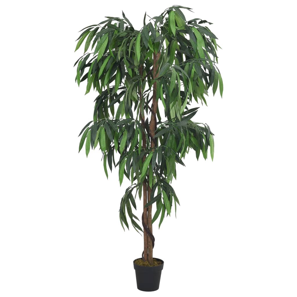Árbol de mango artificial con 1050 hojas verde 200 cm
