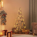 | Árbol de Navidad de metal | con soporte 125 cm