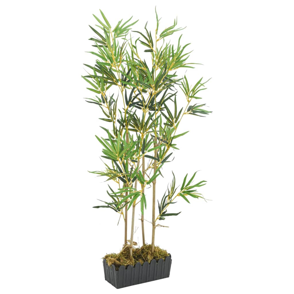 Árbol de bambú artificial con 1095 hojas verde 150 cm
