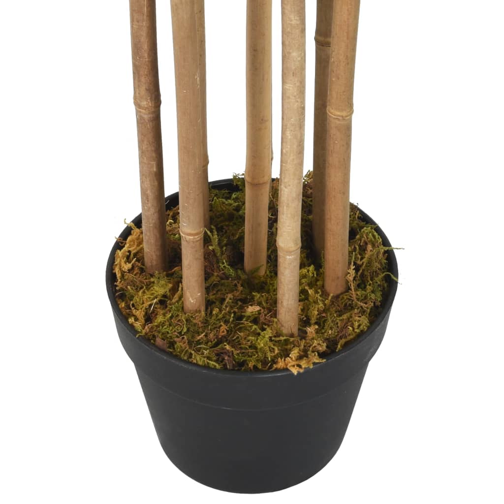 Árbol de bambú artificial con 1095 hojas verde 150 cm