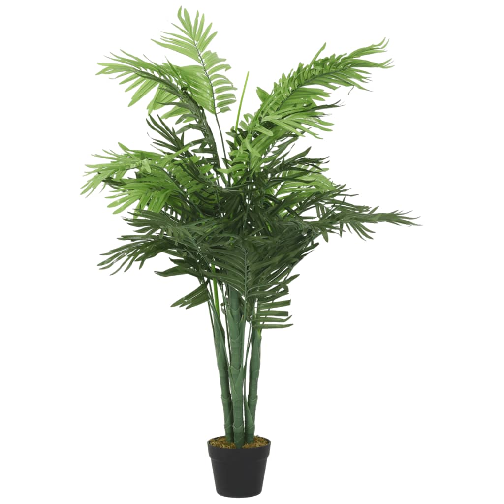 Artificial palm tree with 12 green leaves 150 cm