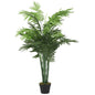 Palmera artificial con 12 hojas verde 150 cm