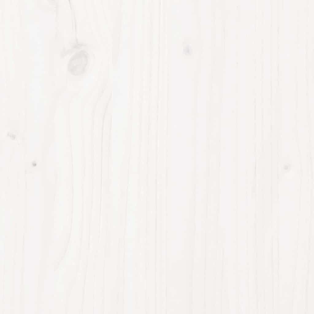 Tablero de mesa redondo madera maciza de pino blanco Ø30x3 cm
