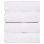 Toallas de baño FROGN 10 uds burdeos 30x30 cm 360 g/m²