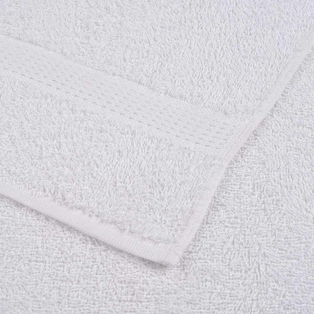 Toallas de ducha FROGN 10 uds blanco 70x140 cm 360 g/m²