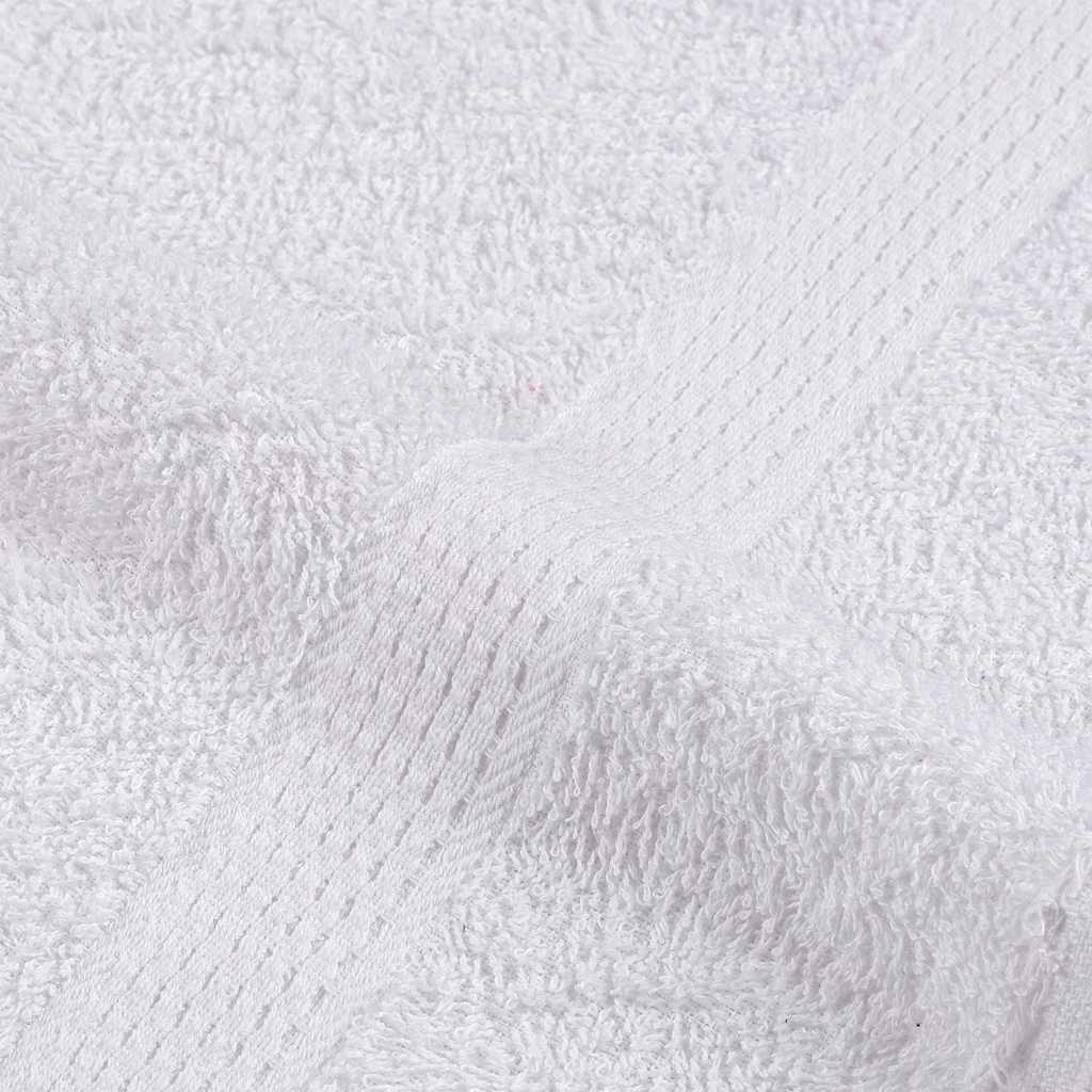 Toallas de ducha FROGN 10 uds blanco 70x140 cm 360 g/m²