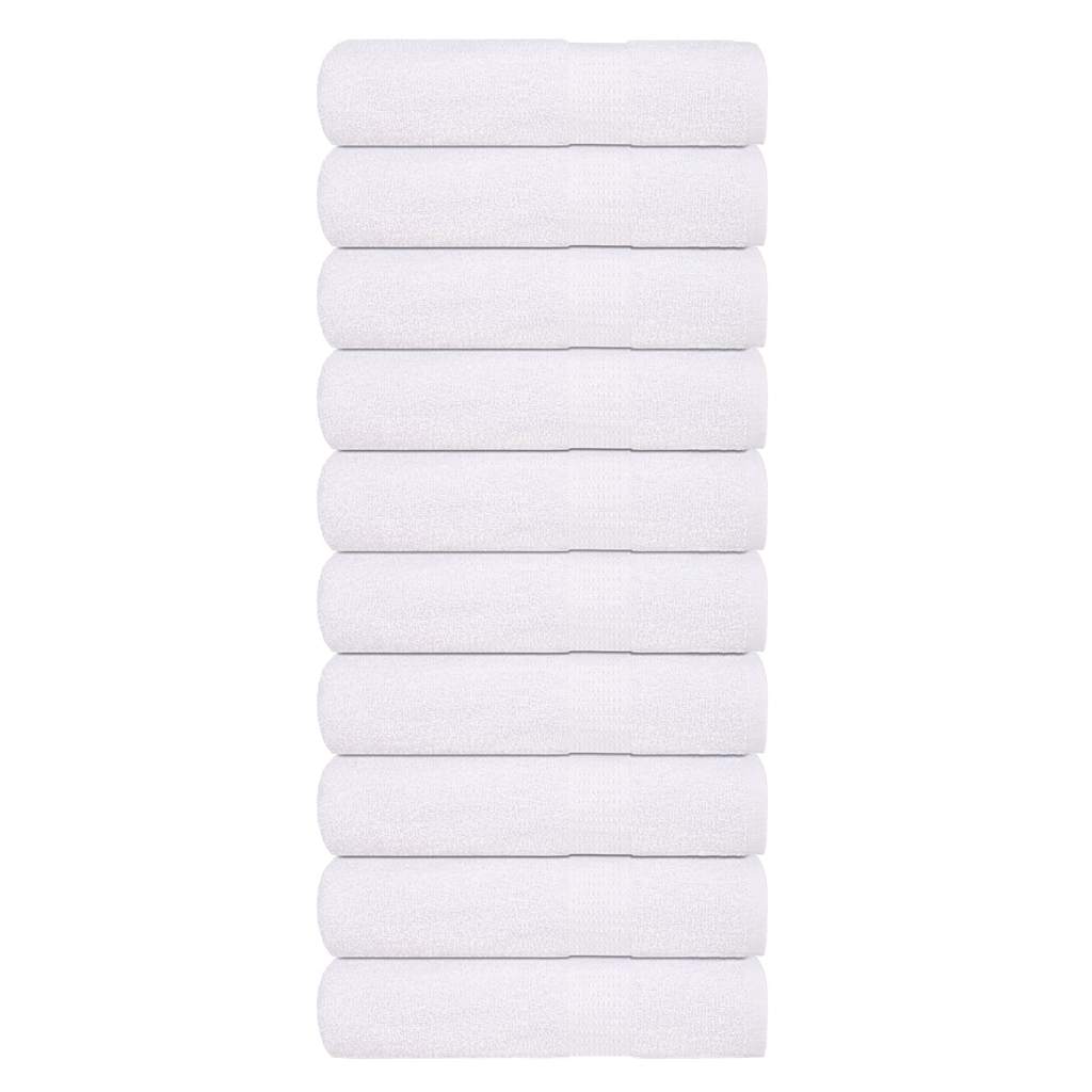Toallas de baño FROGN 10 uds antracita 100x150 cm 360 g/m²