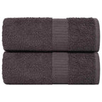 Toallas de baño FROGN 10 uds burdeos 30x30 cm 360 g/m²