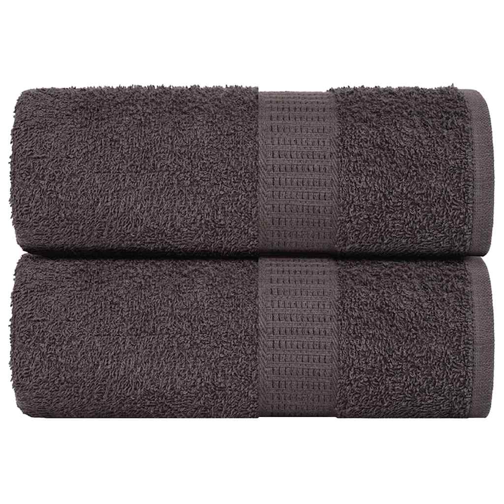 Toallas de baño FROGN 10 uds burdeos 30x30 cm 360 g/m²