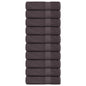 Toalhas de banho FROGN 10 unidades antracite 100x150 cm 360 g/m²