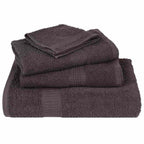 Toallas de baño FROGN 10 uds antracita 100x150 cm 360 g/m²