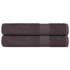 Toallas de sauna FROGN 10 uds azul 80x200 cm 360 g/m²