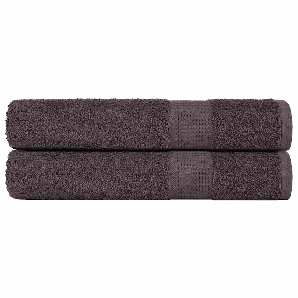 Toallas de sauna FROGN 10 uds azul 80x200 cm 360 g/m²