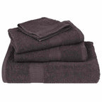 Toallas FROGN 10 uds antracita 100x200 cm 360 g/m²