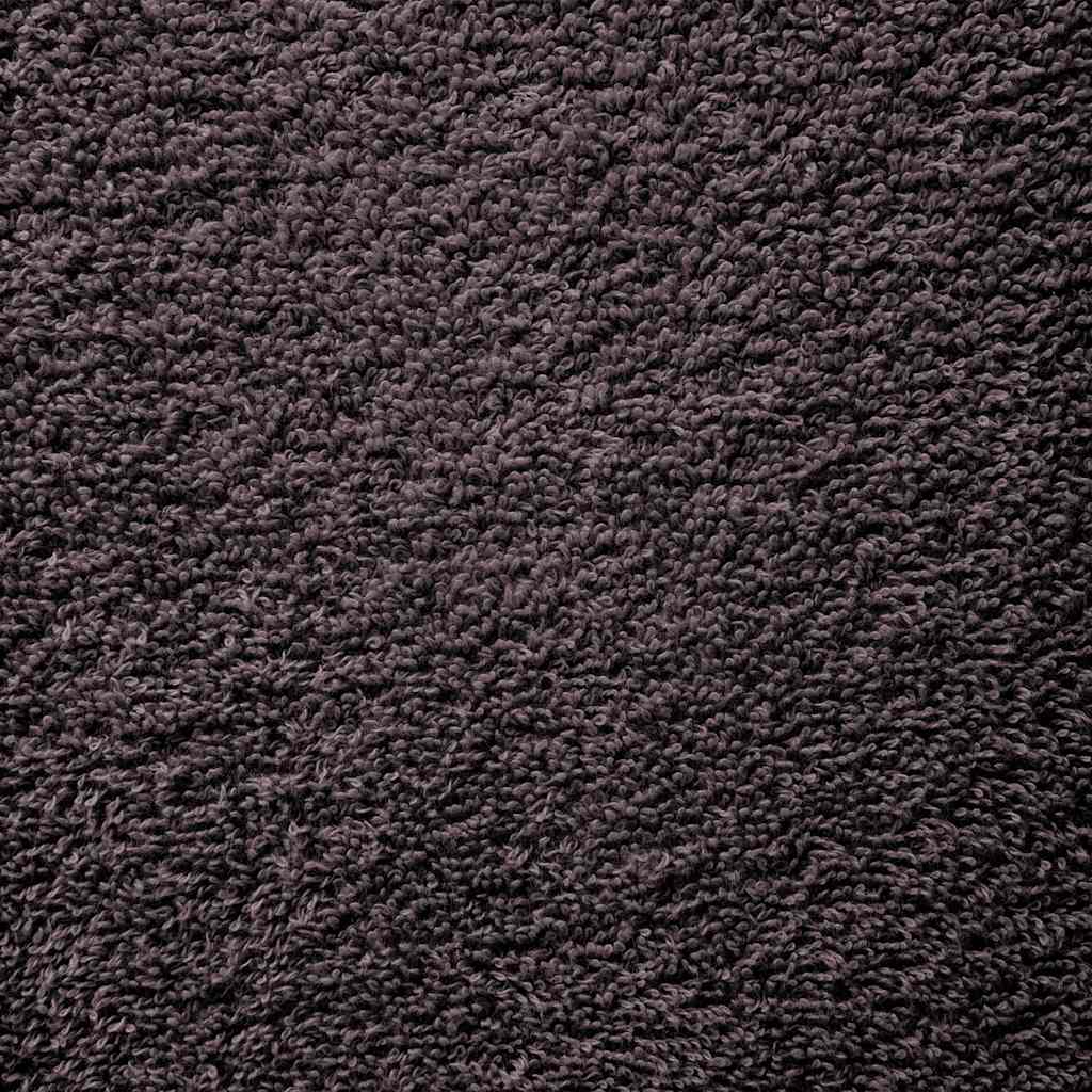 Toallas FROGN 10 uds antracita 100x200 cm 360 g/m²