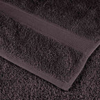 Toallas FROGN 10 uds antracita 100x200 cm 360 g/m²