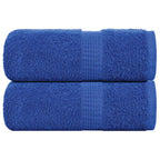 Toallas de baño FROGN 10 uds burdeos 30x30 cm 360 g/m²