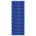 Toallas de invitados FROGN 10 uds azul 30x50 cm 360 g/m²
