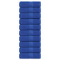Toalhas de hóspedes FROGN 10 unidades azul 30x50 cm 360 g/m²