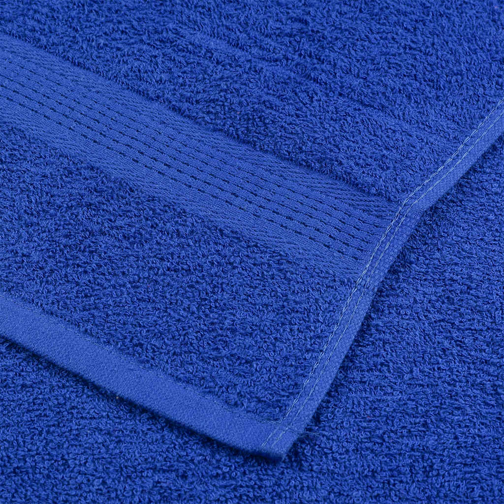 Toallas de invitados FROGN 10 uds azul 30x50 cm 360 g/m²