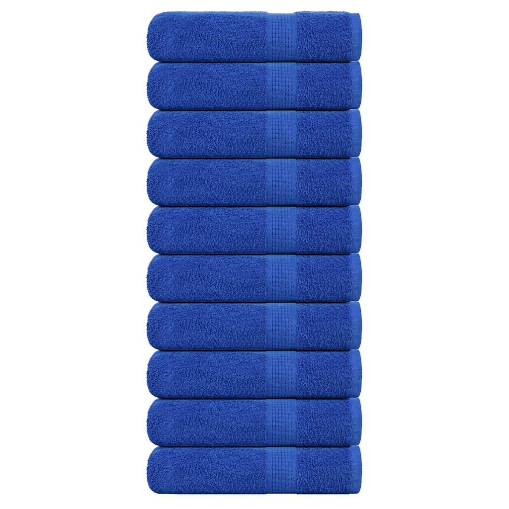 Toallas de mano FROGN 10 uds antracita 50x100 cm 360 g/m²