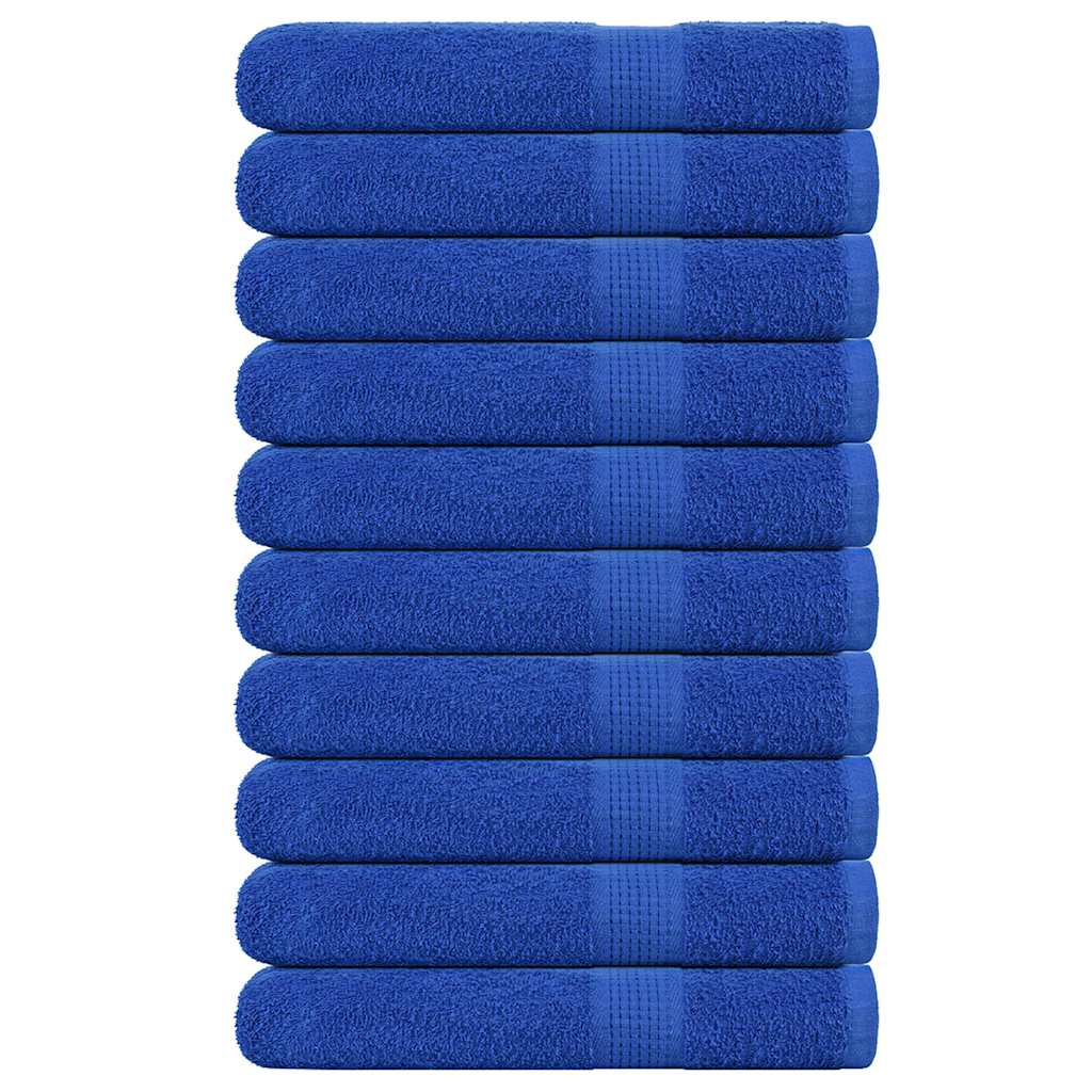 Toallas FROGN 10 uds antracita 100x200 cm 360 g/m²