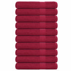 Toallas de sauna FROGN 10 uds azul 80x200 cm 360 g/m²