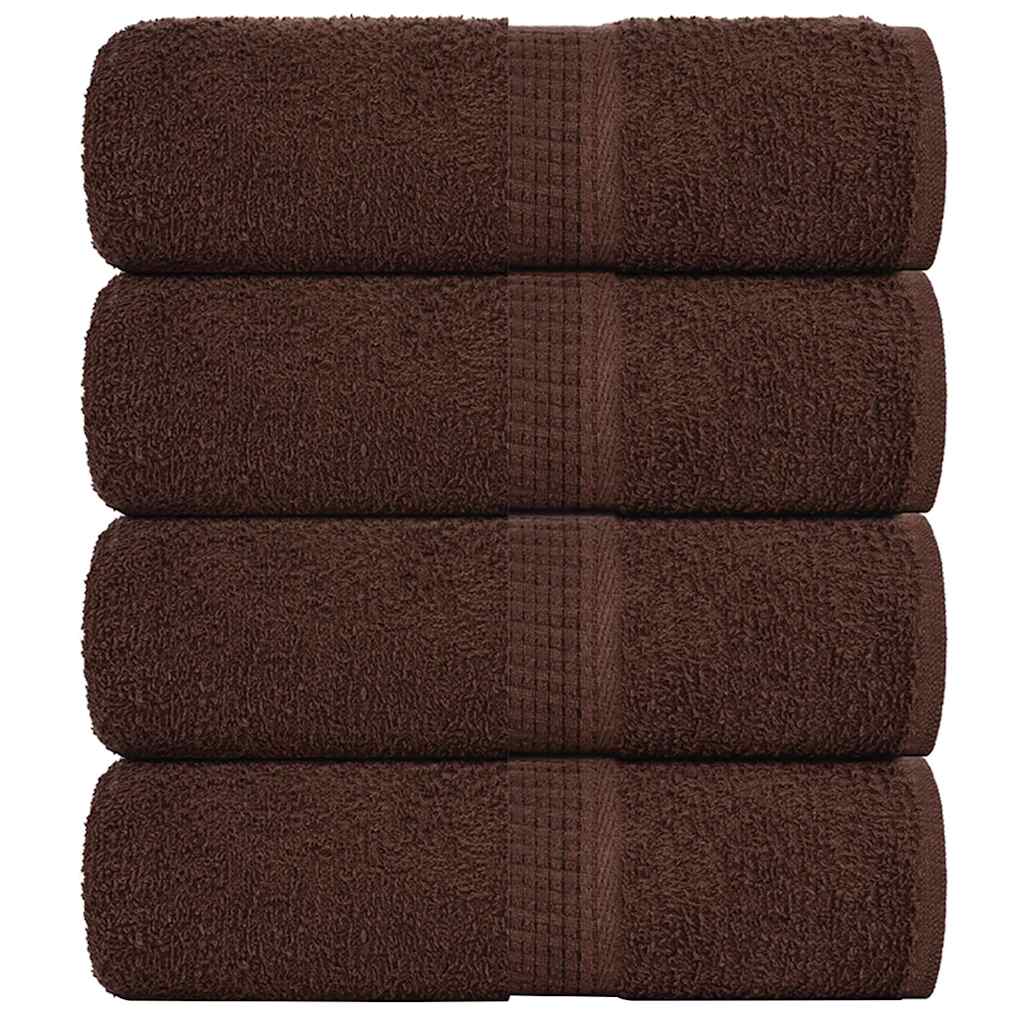 Toallas de baño FROGN 10 uds burdeos 30x30 cm 360 g/m²