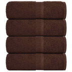 Toallas de baño FROGN 10 uds burdeos 30x30 cm 360 g/m²