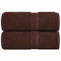 Toalhas de hóspedes FROGN 10 unidades azul 30x50 cm 360 g/m²