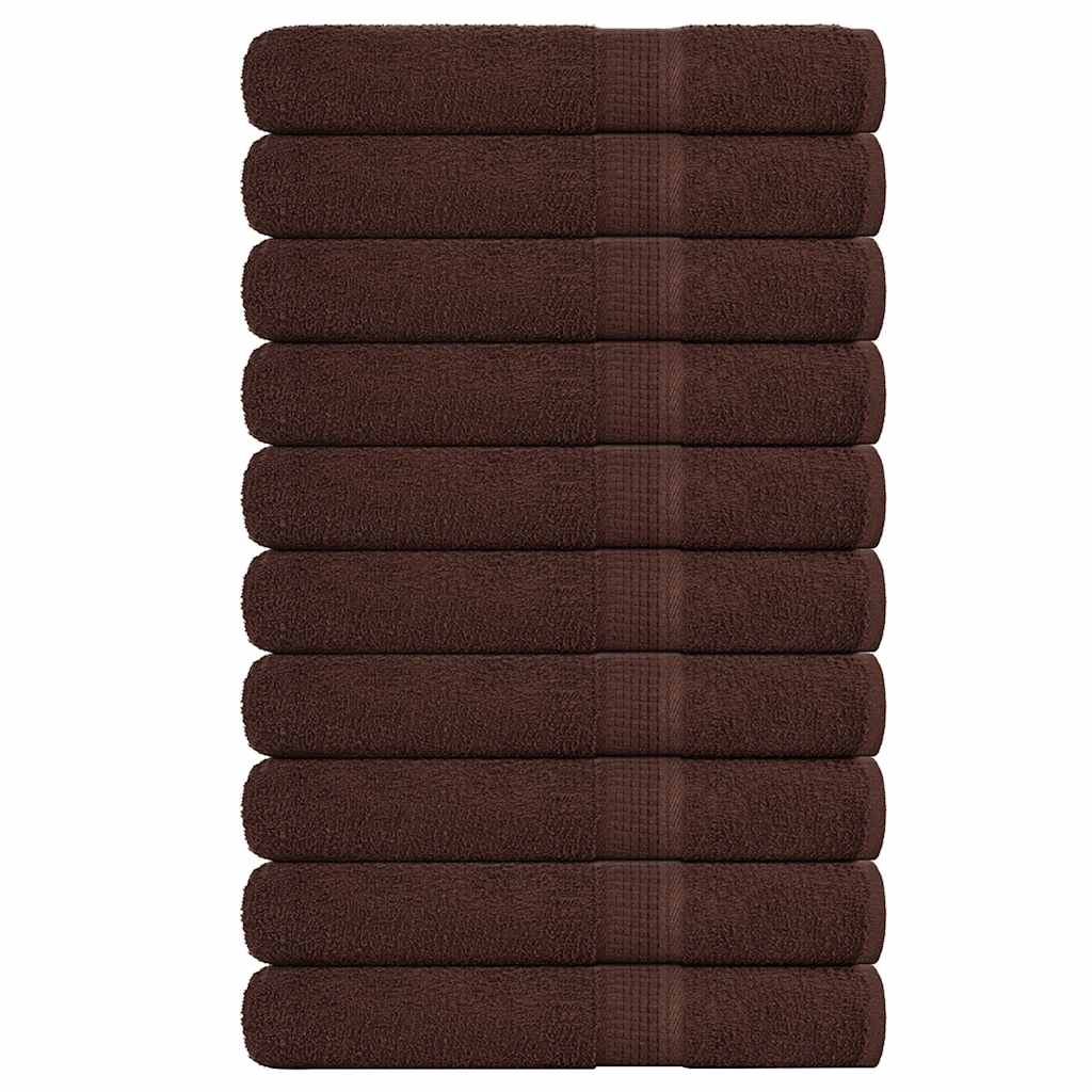 Toallas de sauna FROGN 10 uds azul 80x200 cm 360 g/m²