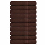 Toallas FROGN 10 uds antracita 100x200 cm 360 g/m²