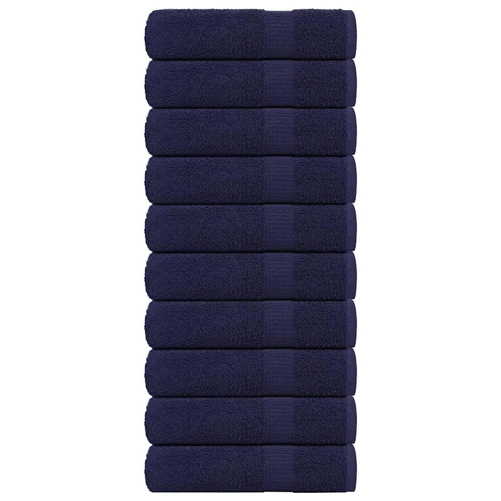 Toallas de baño FROGN 10 uds antracita 100x150 cm 360 g/m²
