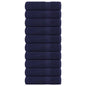 Toalhas de banho FROGN 10 unidades antracite 100x150 cm 360 g/m²