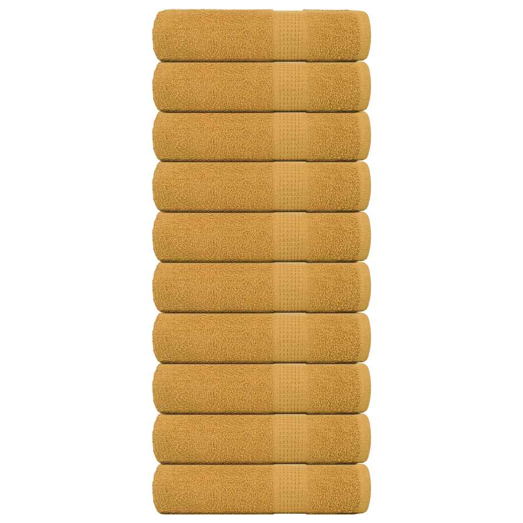Toallas de ducha FROGN 10 uds blanco 70x140 cm 360 g/m²