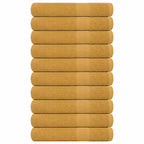 Toallas de sauna FROGN 10 uds azul 80x200 cm 360 g/m²