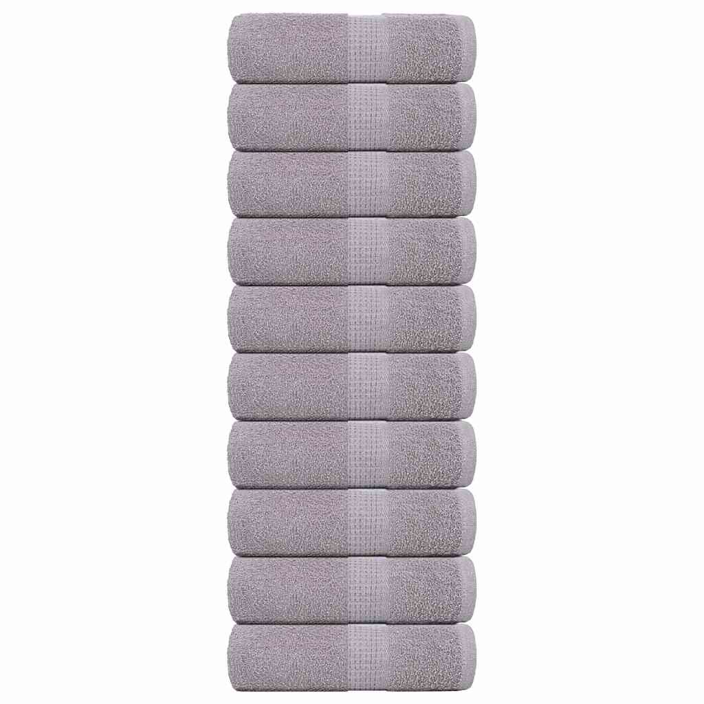 Toallas de invitados FROGN 10 uds azul 30x50 cm 360 g/m²