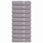 Toalhas de banho FROGN 10 unidades antracite 100x150 cm 360 g/m²