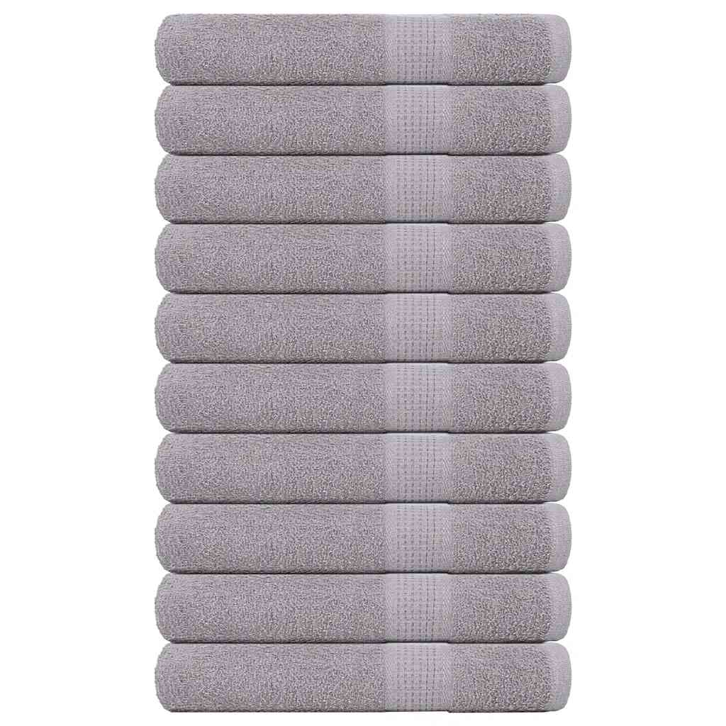 Toallas de sauna FROGN 10 uds azul 80x200 cm 360 g/m²