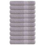 Toallas de sauna FROGN 10 uds azul 80x200 cm 360 g/m²