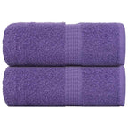Toallas de mano FROGN 2 uds morado 30x30 cm 360 g/m²