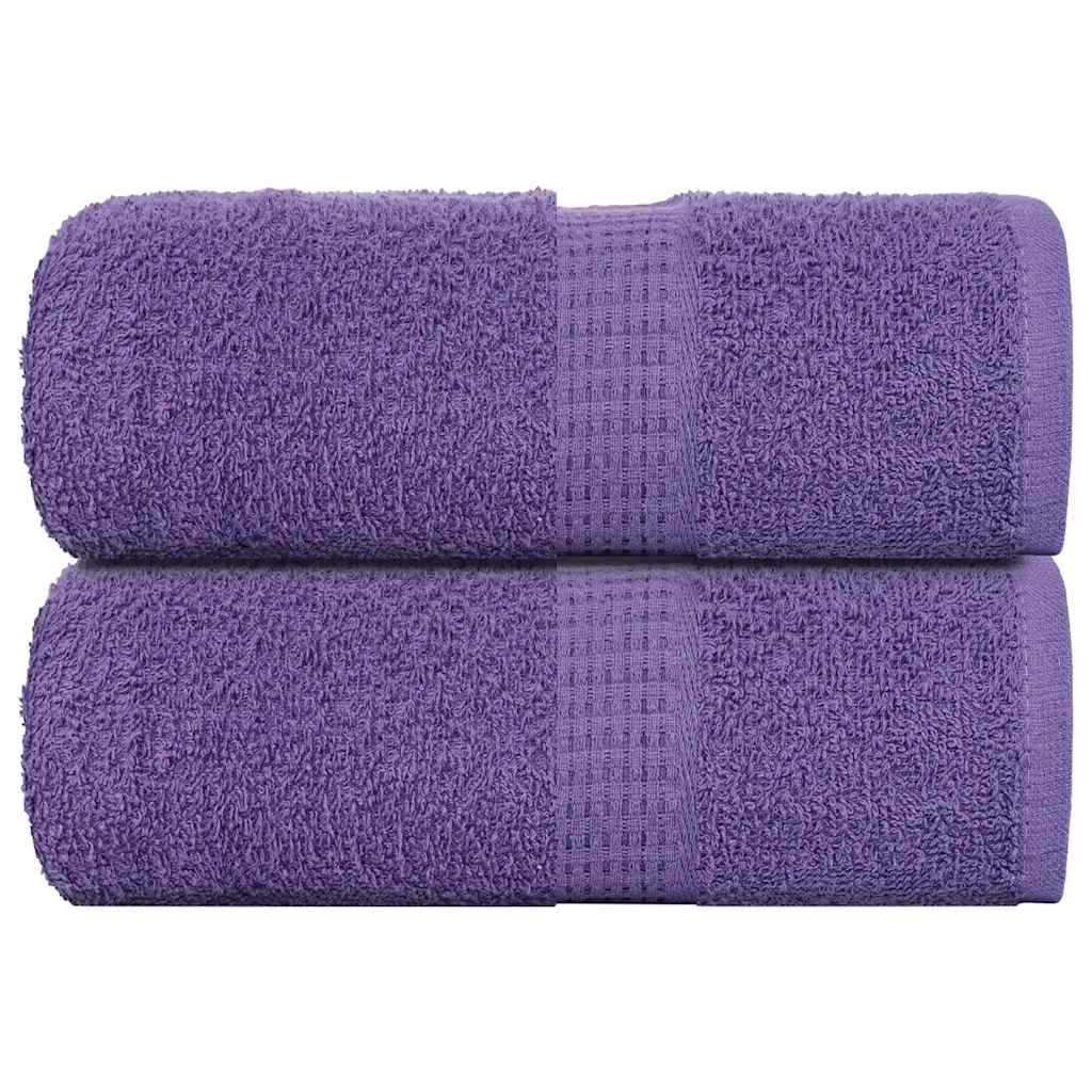 Toallas de mano FROGN 2 uds morado 30x30 cm 360 g/m²