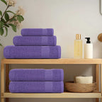 Toallas de mano FROGN 2 uds morado 30x30 cm 360 g/m²