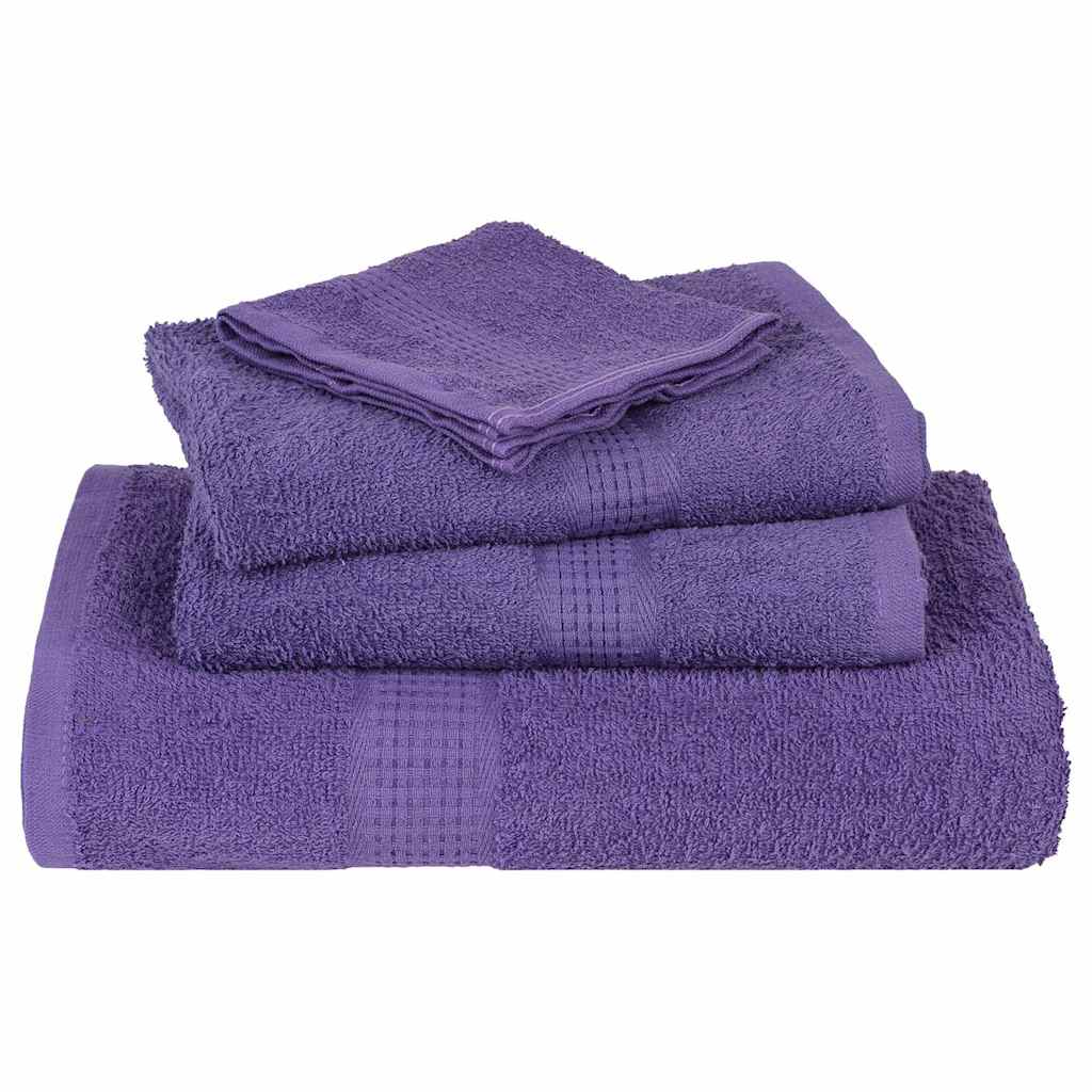 Toallas de mano FROGN 2 uds morado 30x30 cm 360 g/m²