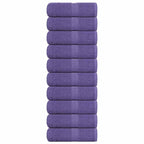Toallas de baño FROGN 10 uds burdeos 30x30 cm 360 g/m²
