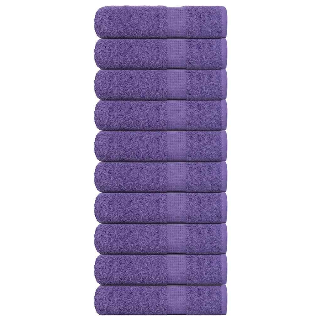 Toallas de mano FROGN 10 uds antracita 50x100 cm 360 g/m²