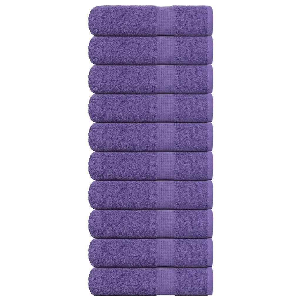 Toallas de ducha FROGN 10 uds blanco 70x140 cm 360 g/m²