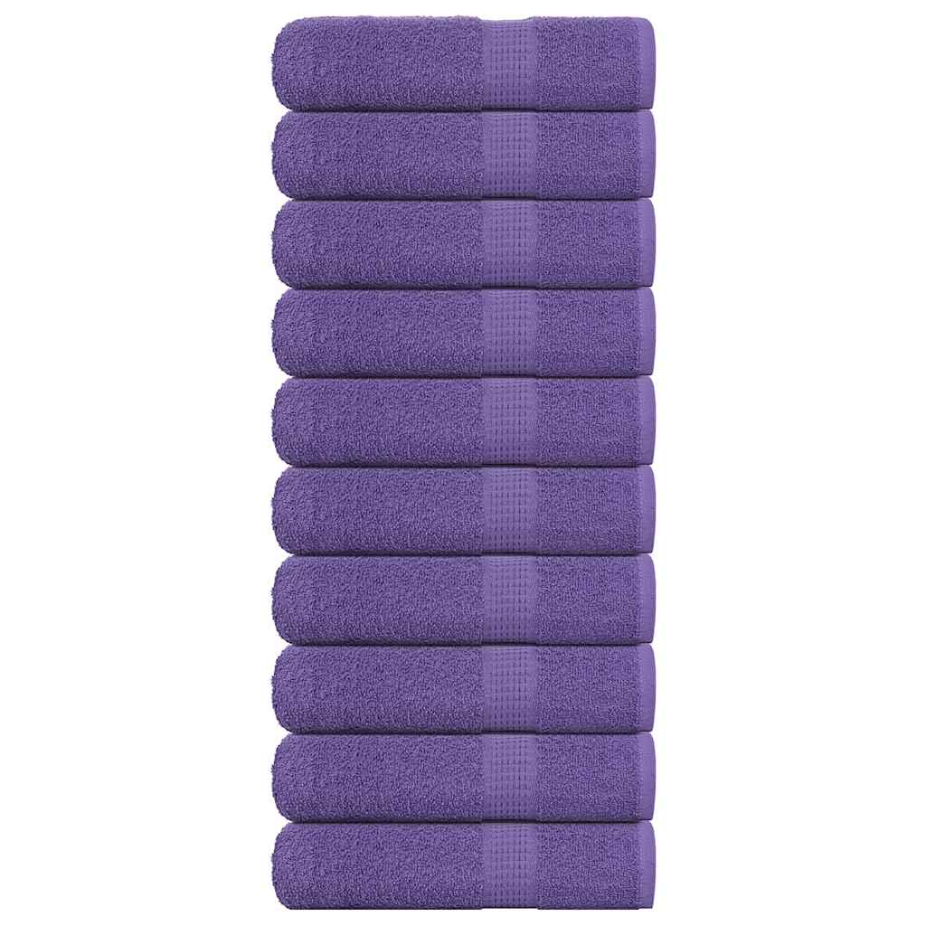Toallas de baño FROGN 10 uds antracita 100x150 cm 360 g/m²
