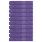 Toallas de sauna FROGN 10 uds azul 80x200 cm 360 g/m²